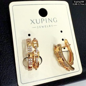 Сережки Xuping18К 20498 (1.7см)